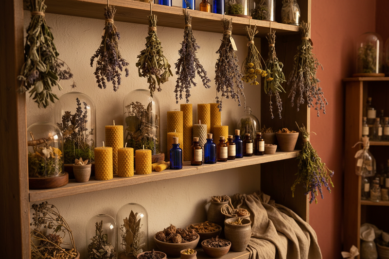Candles & Home Fragrance - Apothecary Shelf