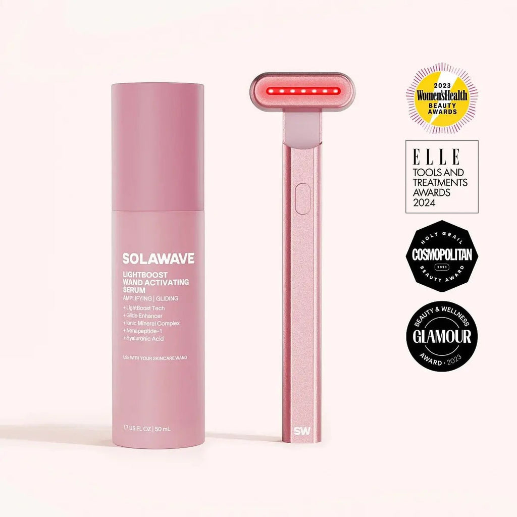 4-in-1 Red Light Therapy Wand & Activating Serum Kit - Whispered Echos