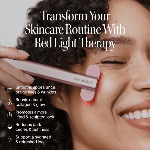 4-in-1 Red Light Therapy Wand & Activating Serum Kit - Skincare Tools - Whispered Echos