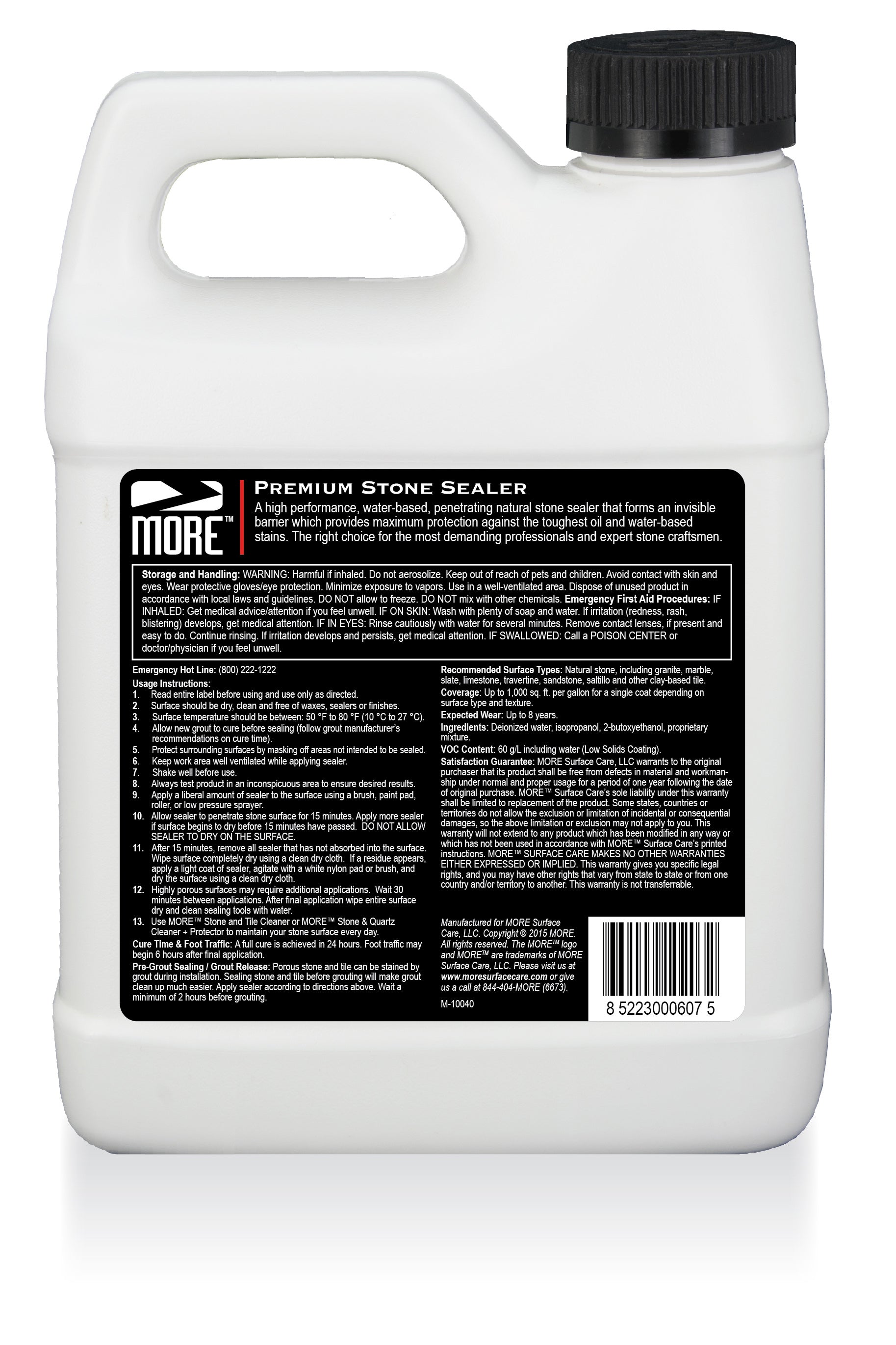 MORE® Premium Stone Sealer