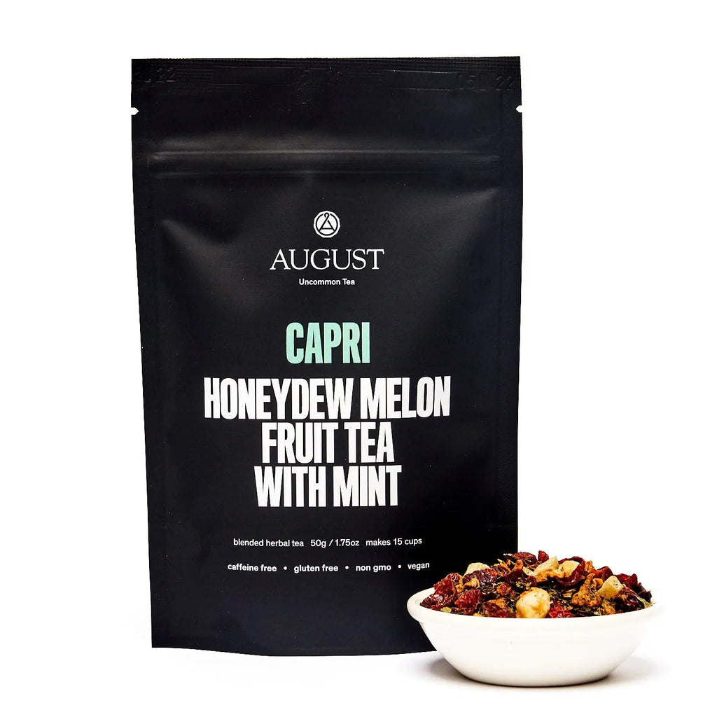 Capri - Honeydew Melon Mint Tea (Caffeine Free) - Whispered Echos