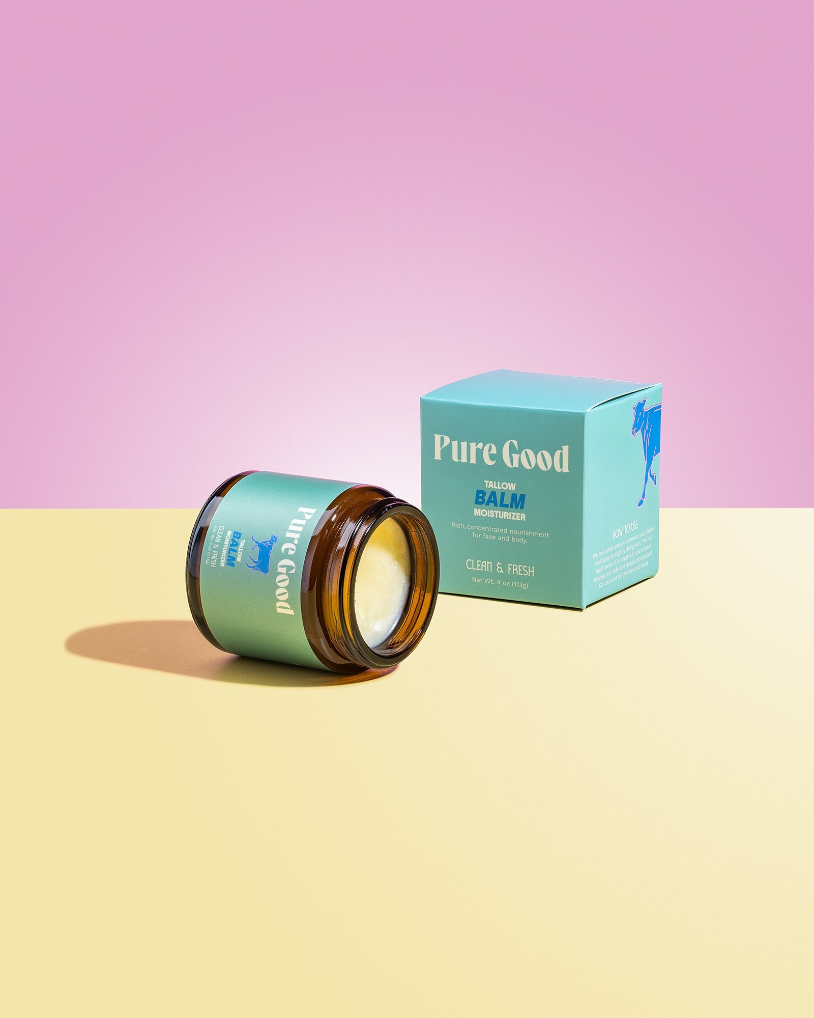 Clean & Fresh Tallow Balm - Cleansing & Acne Prone Skin - Tallow Balm - Whispered Echos