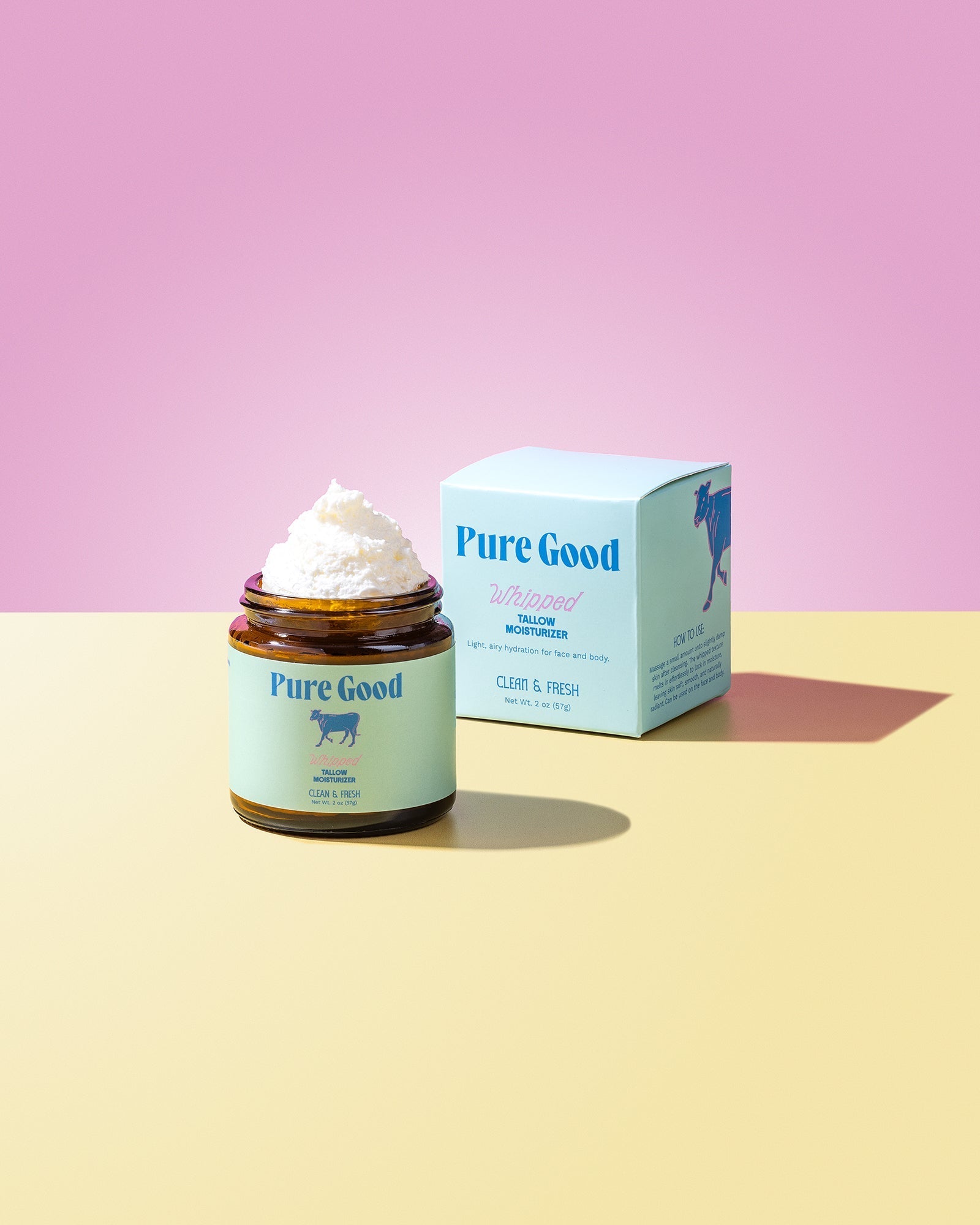 Clean & Fresh Whipped Tallow - Cleansing & Acne Prone Skin - Whipped Tallow Balm - Whispered Echos