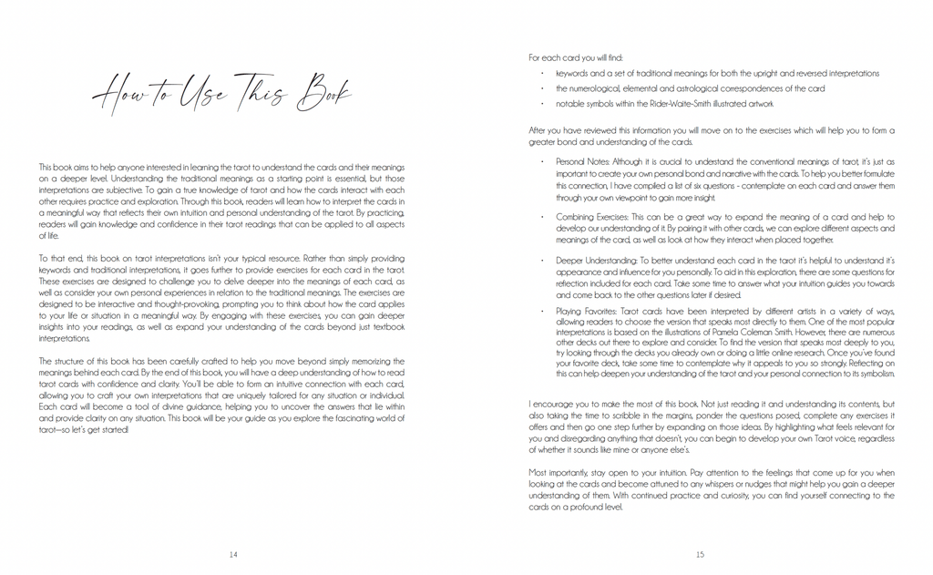 Decoding the Cards: A Tarot Workbook for Intuitive Exploration - Whispered Echos