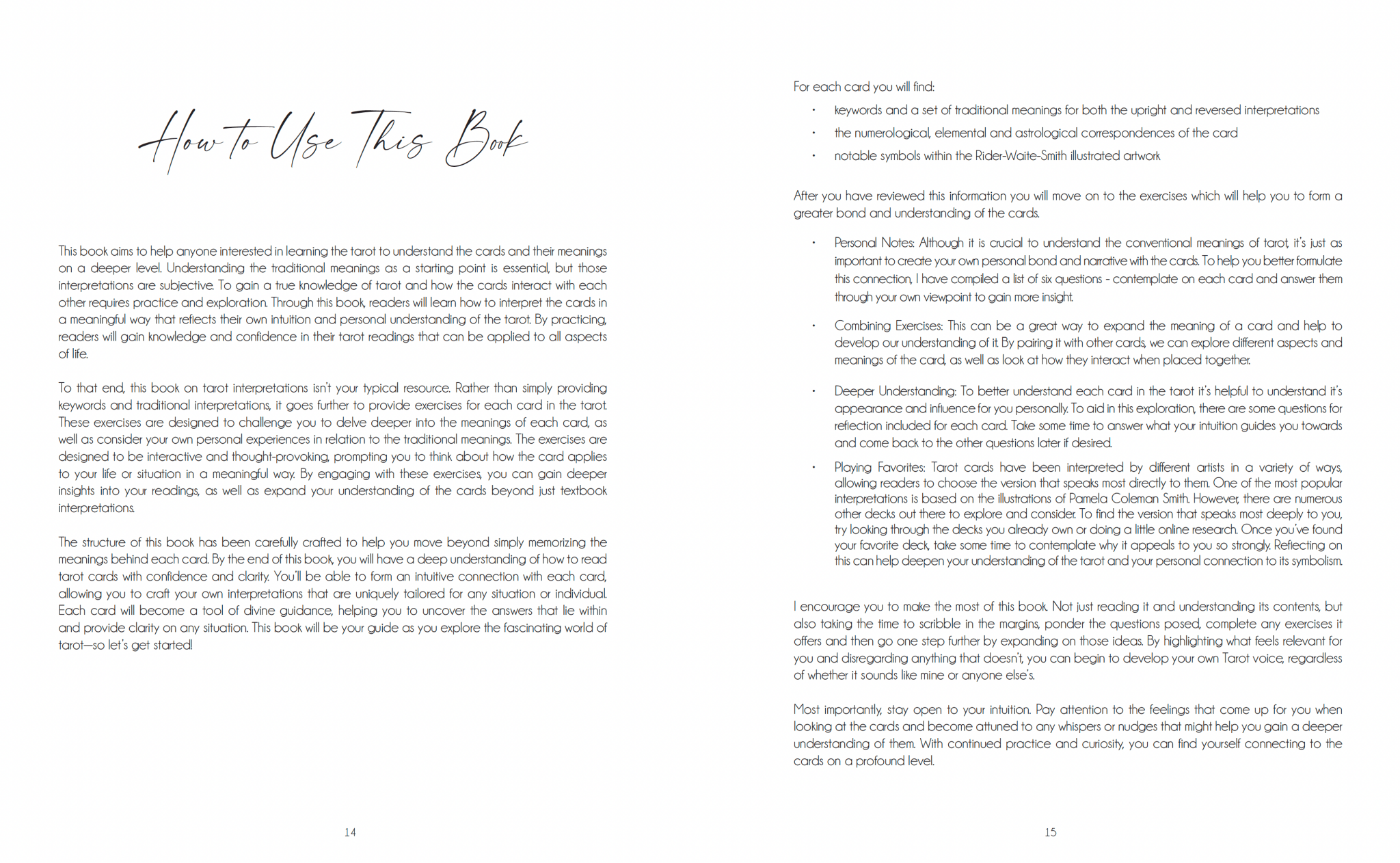 Decoding the Cards: A Tarot Workbook for Intuitive Exploration - Whispered Echos