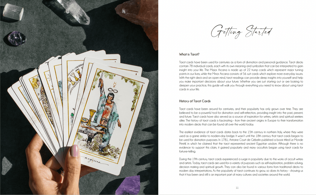 Decoding the Cards: A Tarot Workbook for Intuitive Exploration - Whispered Echos