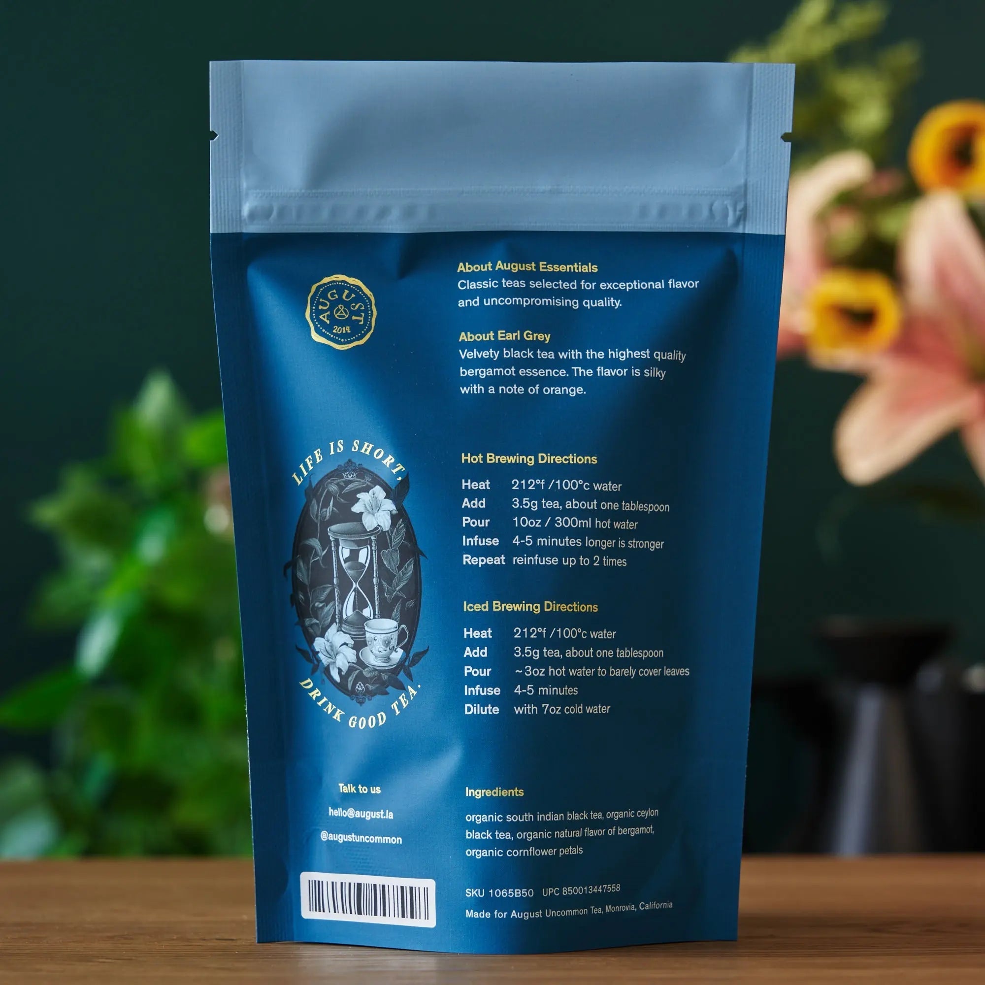 Essentials Earl Grey Black Tea - Whispered Echos