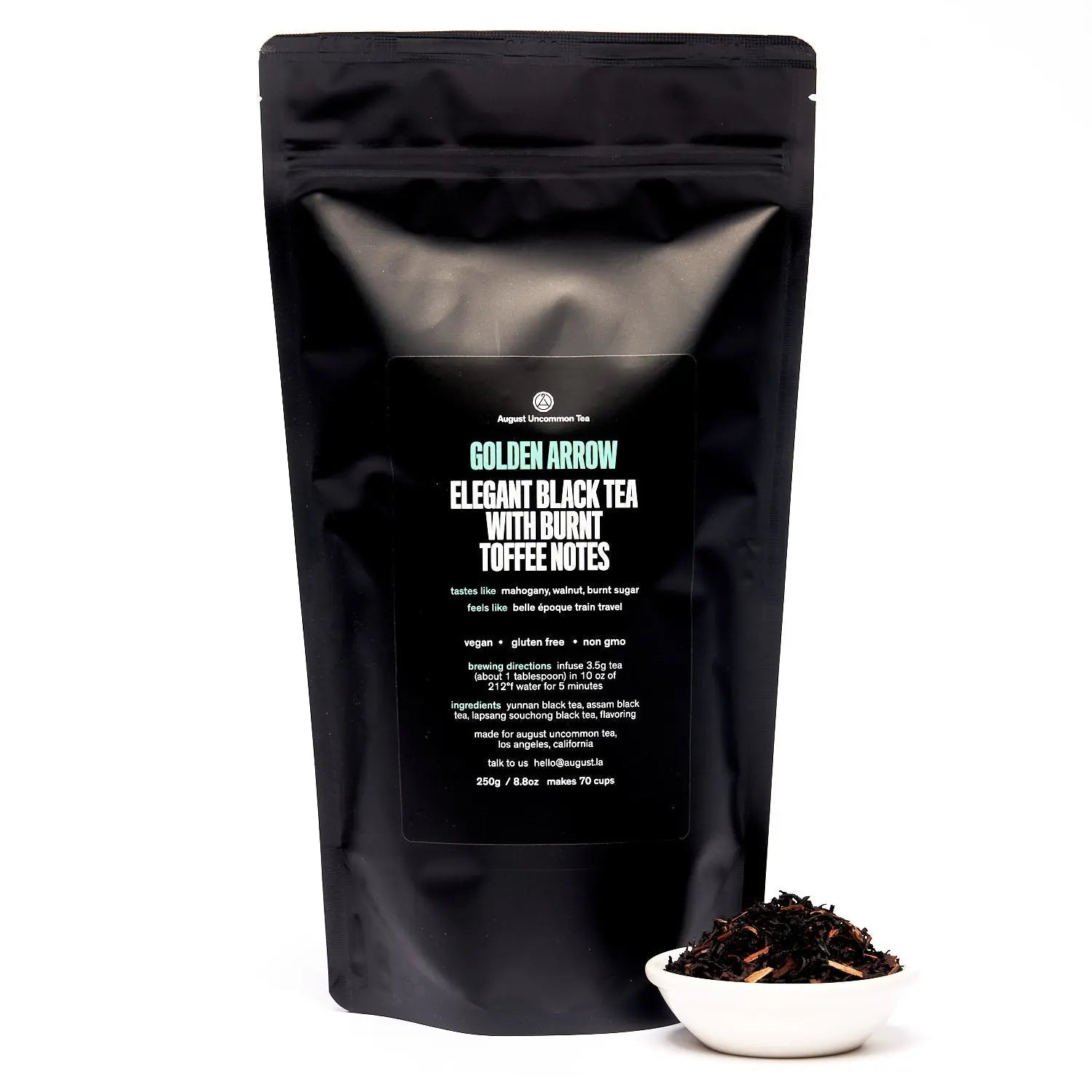 Golden Arrow - Smoky Toffee Black Tea - Beverages > Teas > Black Teas - Whispered Echos