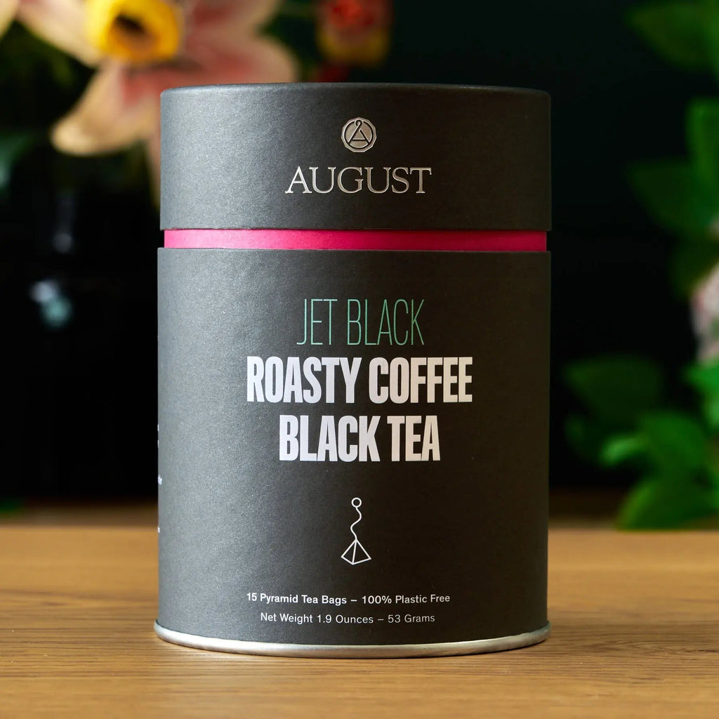 Jet Black - Roasty Coffee Black Tea - 15 Tea Bags - Whispered Echos