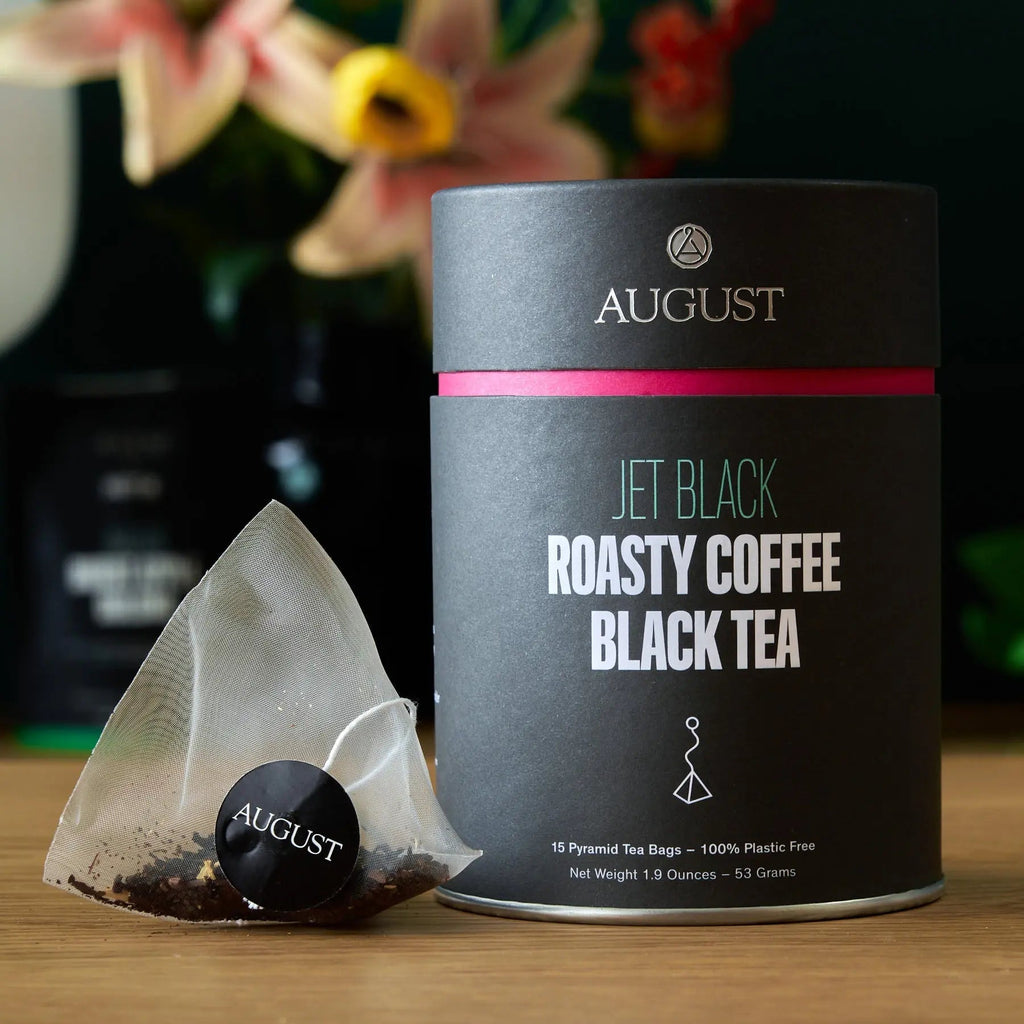 Jet Black - Roasty Coffee Black Tea - 15 Tea Bags - Whispered Echos