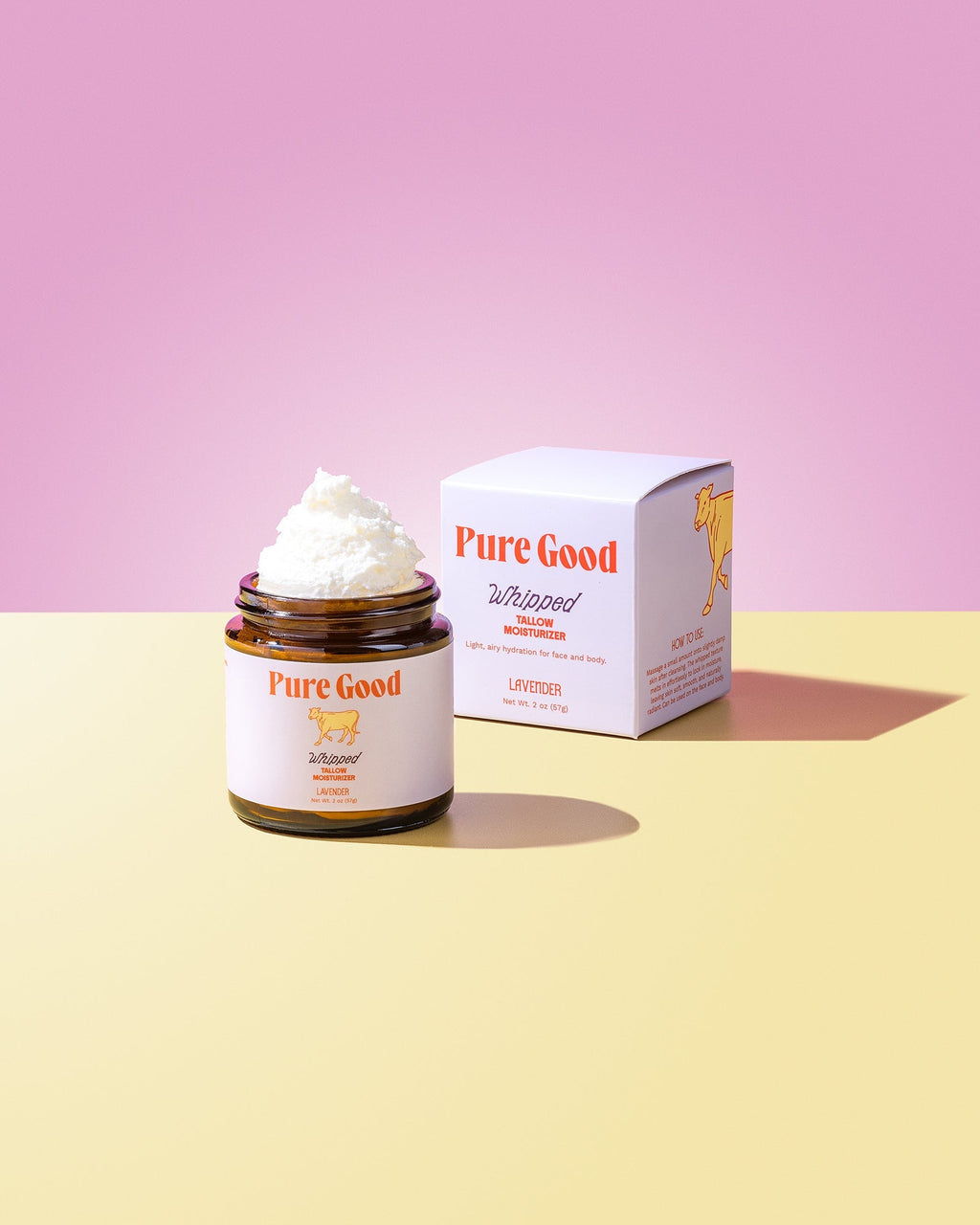 Lavender Whipped Tallow - Calming & Restoring - Whipped Tallow Balm - Whispered Echos