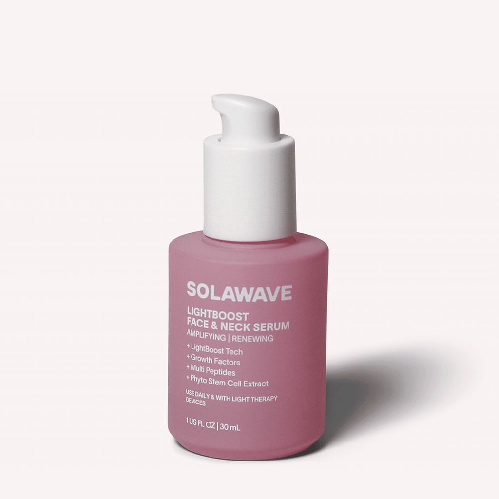 Light Therapy Boosting Face & Neck Serum - Whispered Echos