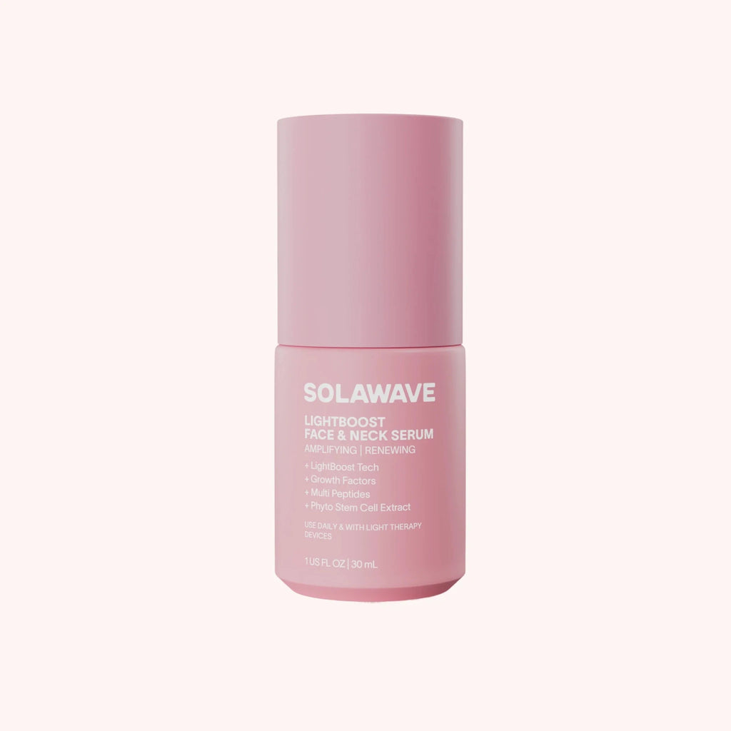 Light Therapy Boosting Face & Neck Serum - Whispered Echos