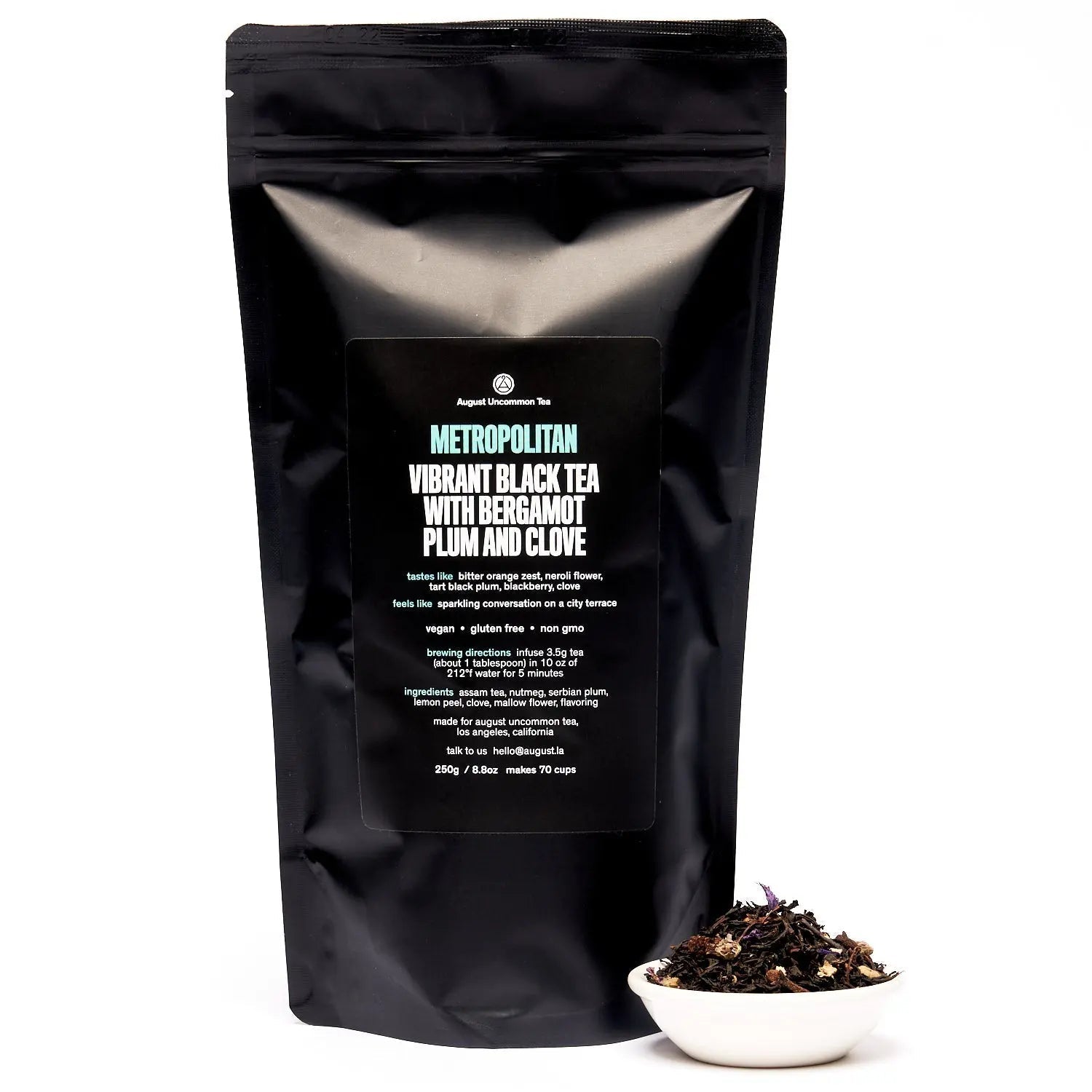 Metropolitan - Bergamot Plum Earl Grey Black Tea - Beverages > Teas > Black Teas - Whispered Echos