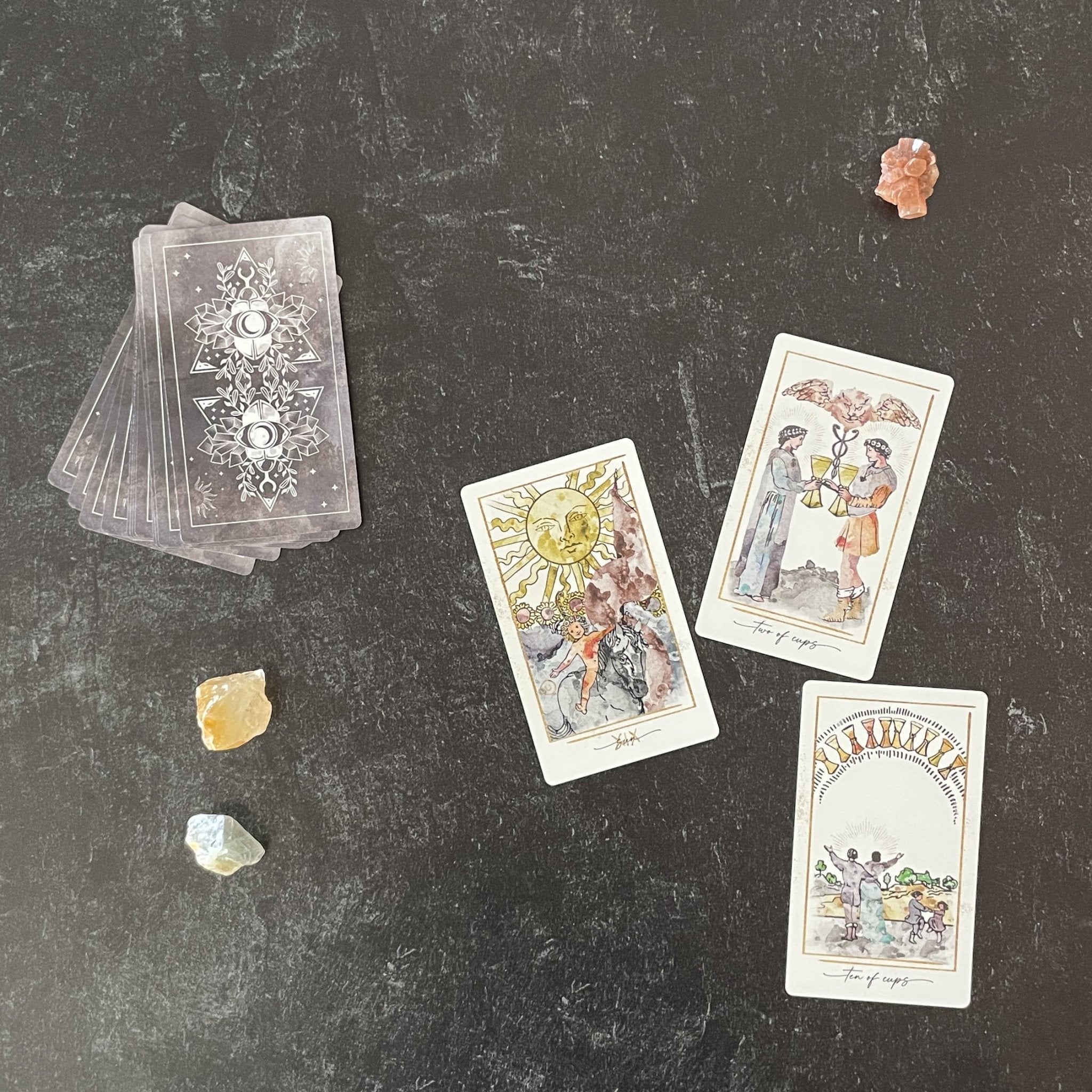 Modern Hue Tarot - Whispered Echos