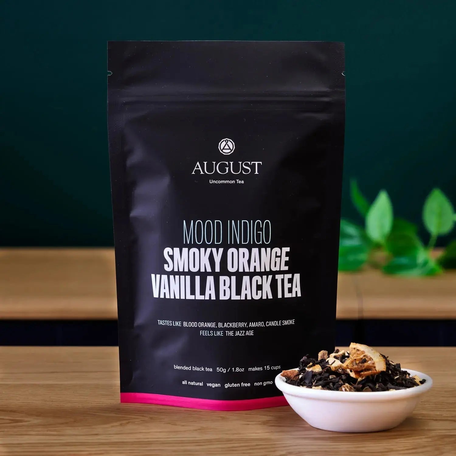 Mood Indigo - Smoky Orange Vanilla Black tea - Whispered Echos