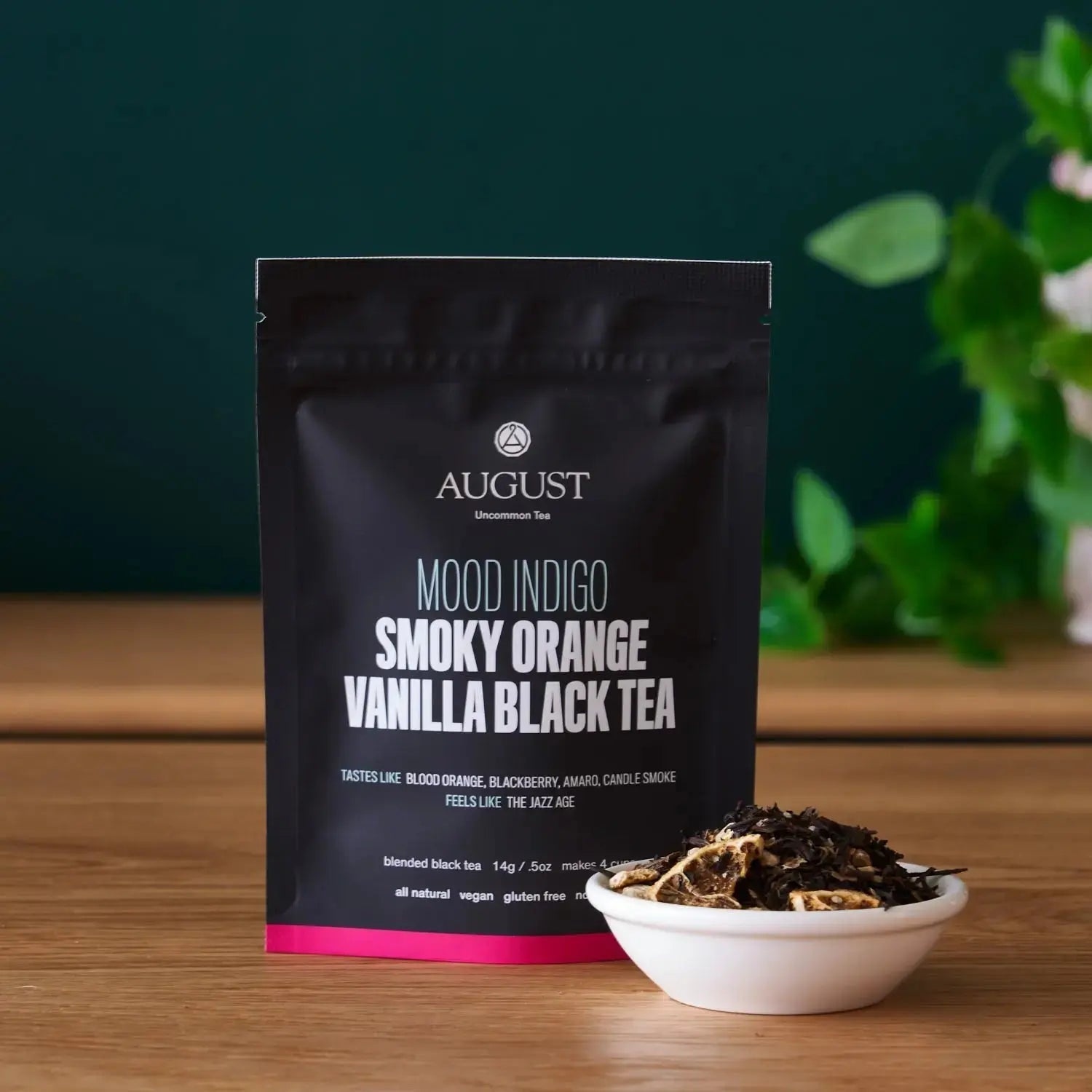 Mood Indigo - Smoky Orange Vanilla Black tea - Whispered Echos