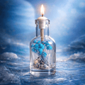 Neptune - Oil Candle - Oil candle - Whispered Echos