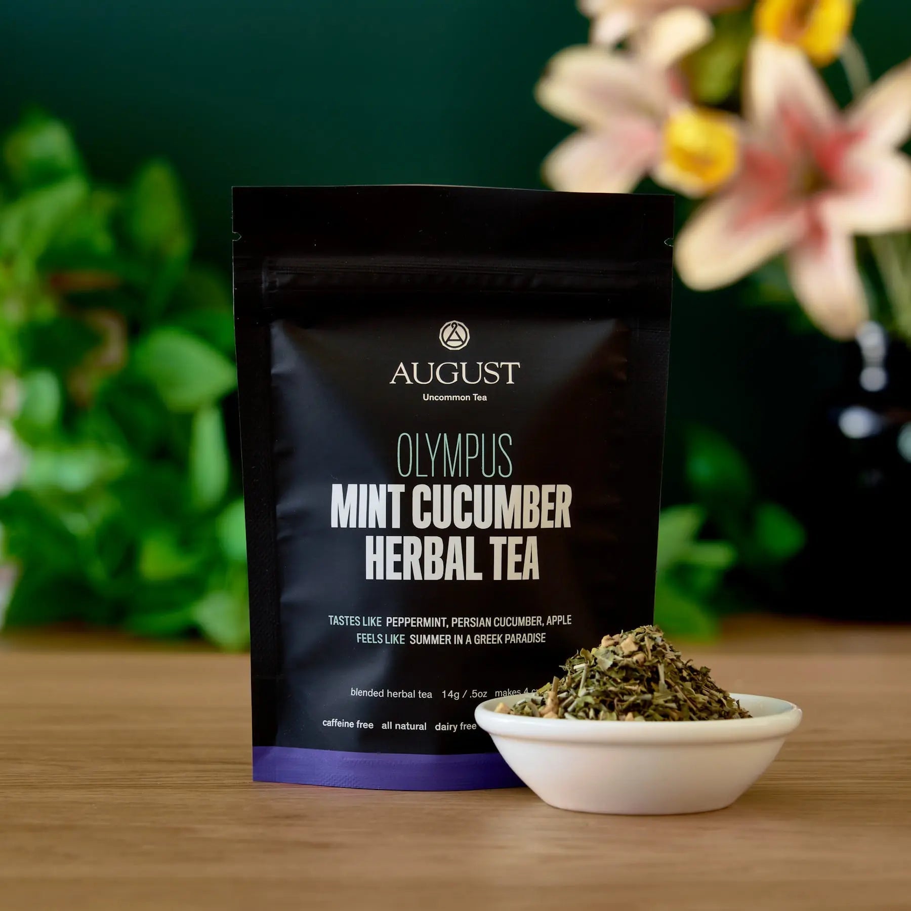 Olympus - Mint Cucumber Herbal Tea (Caffeine Free) - Whispered Echos