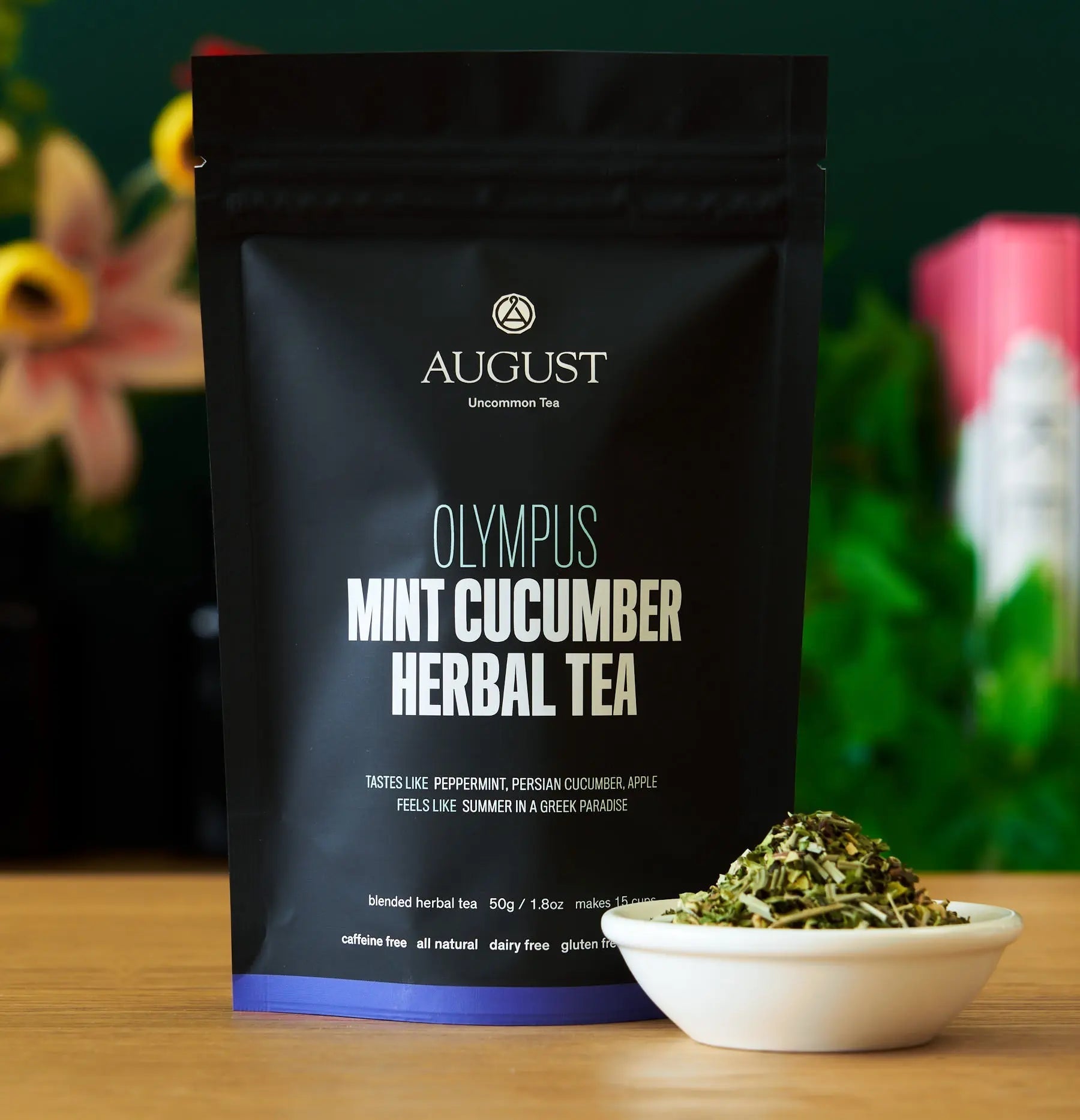 Olympus - Mint Cucumber Herbal Tea (Caffeine Free) - Whispered Echos