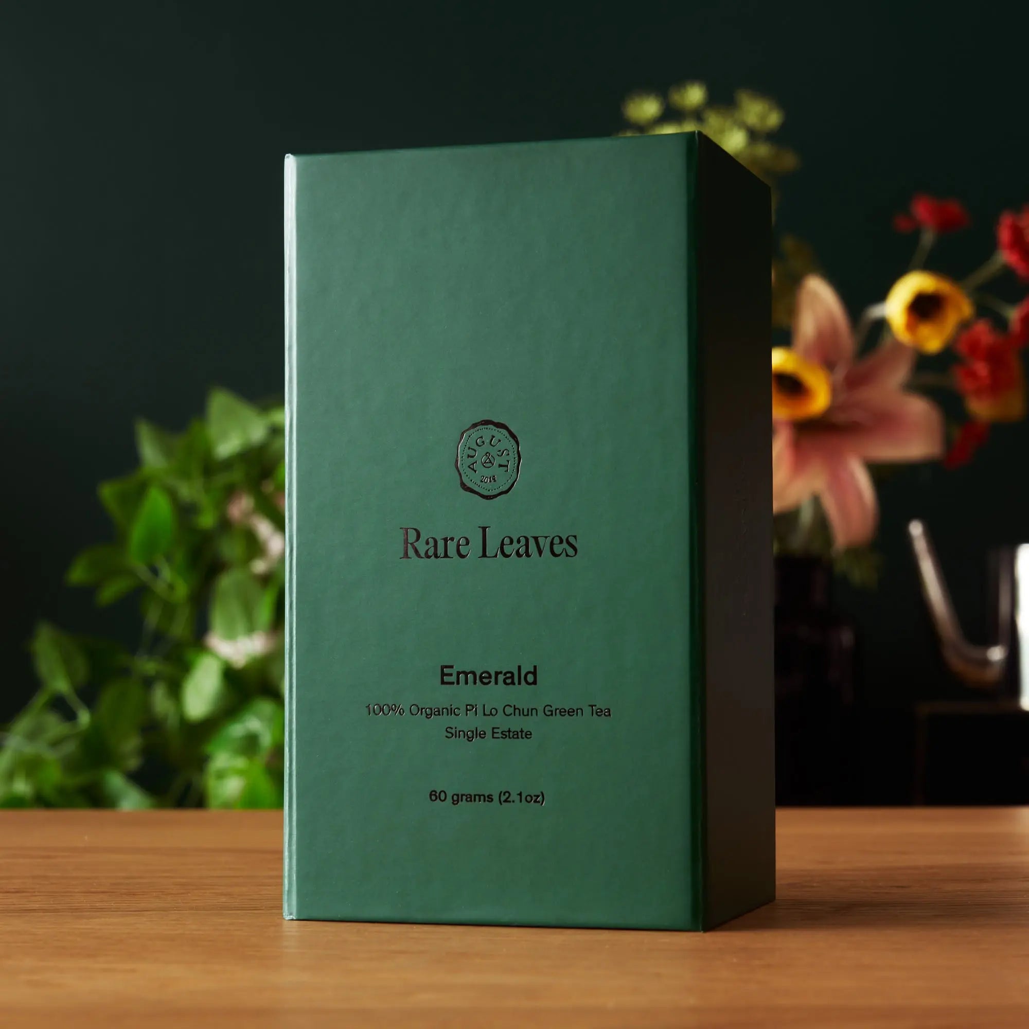 Rare Leaves Emerald - Single Estate Pi Lo Chun Green Tea - Whispered Echos