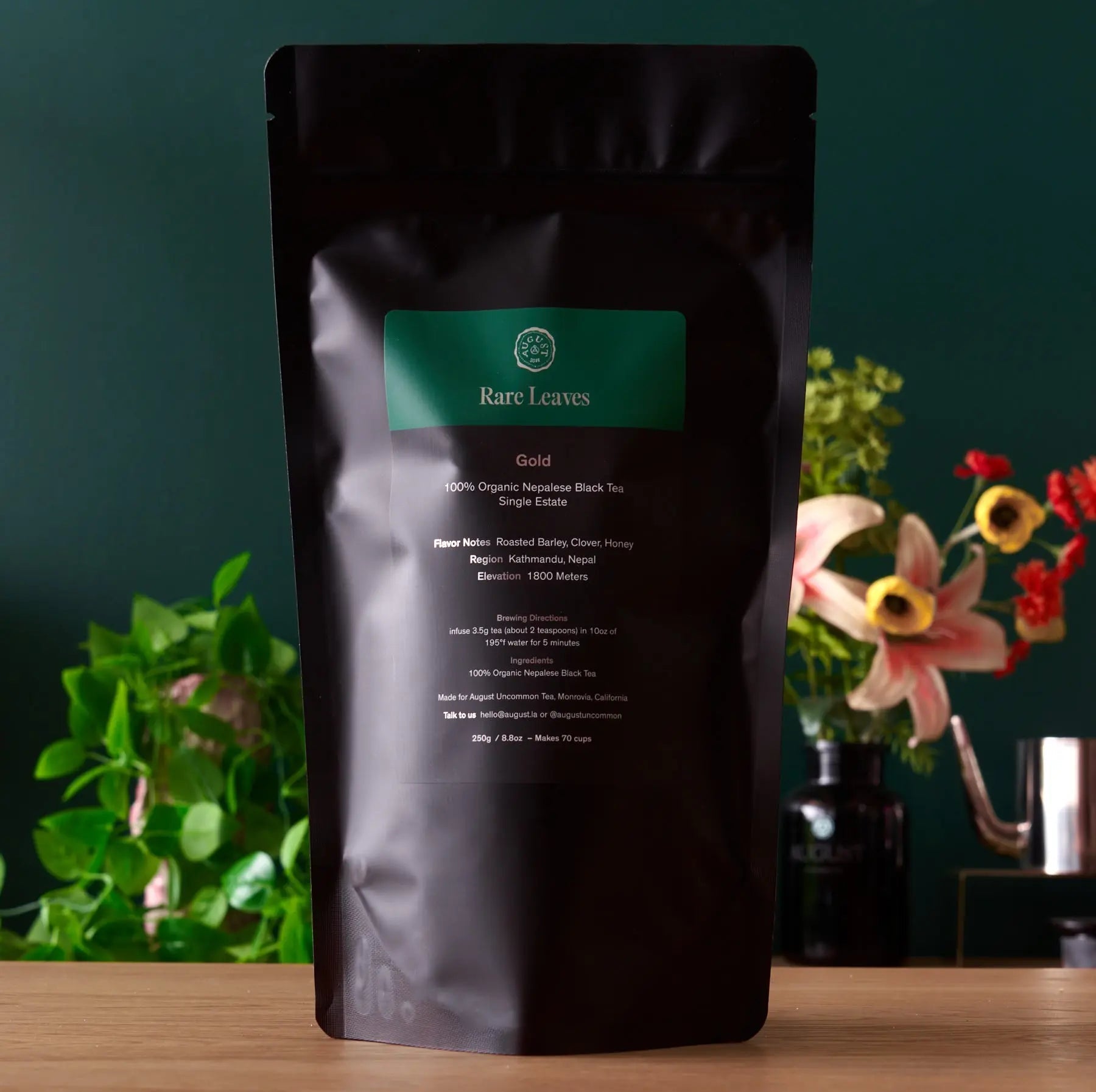 Rare Leaves Gold - Single Estate Nepalese Black Tea - Whispered Echos