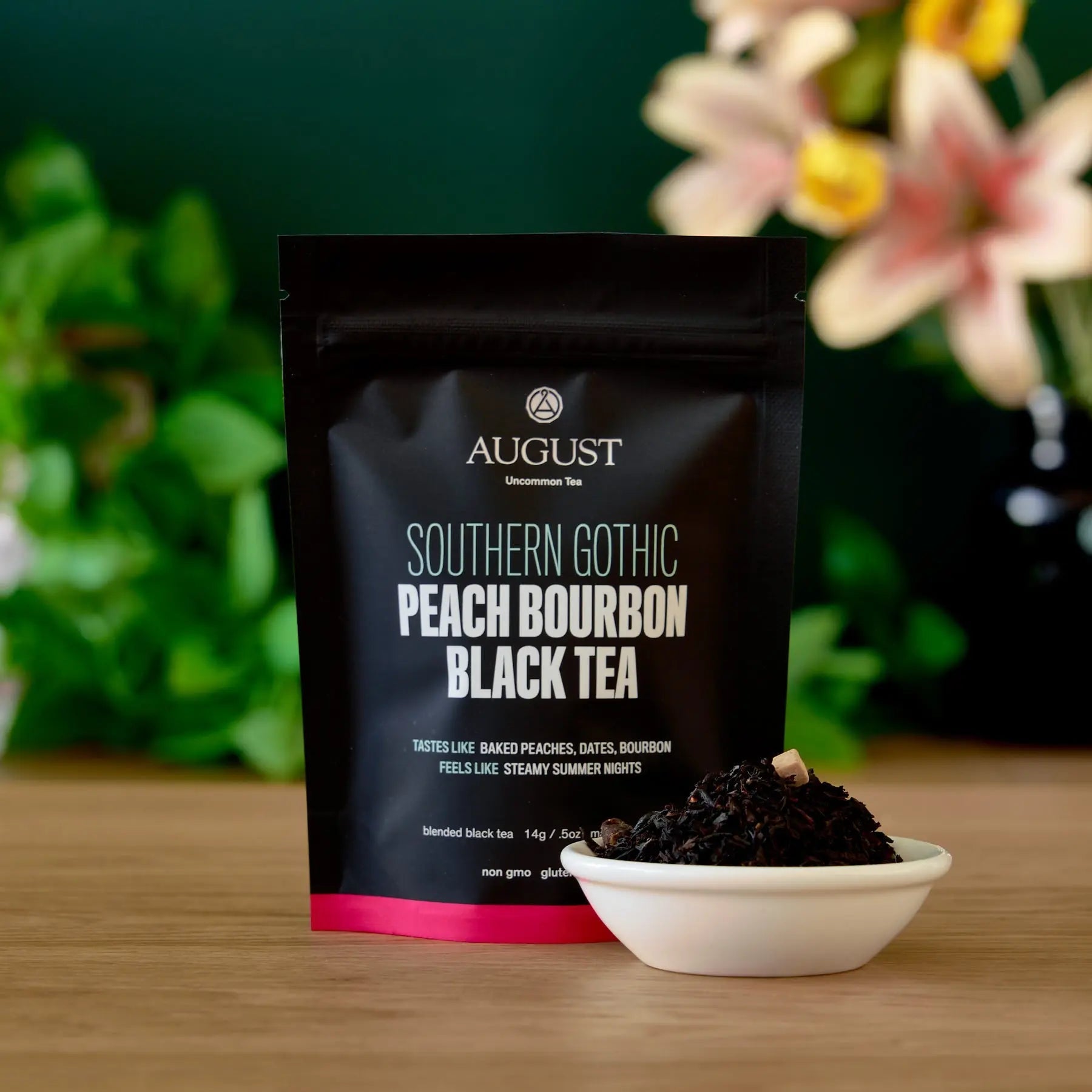 Southern Gothic - Peach Bourbon Black Tea - Whispered Echos