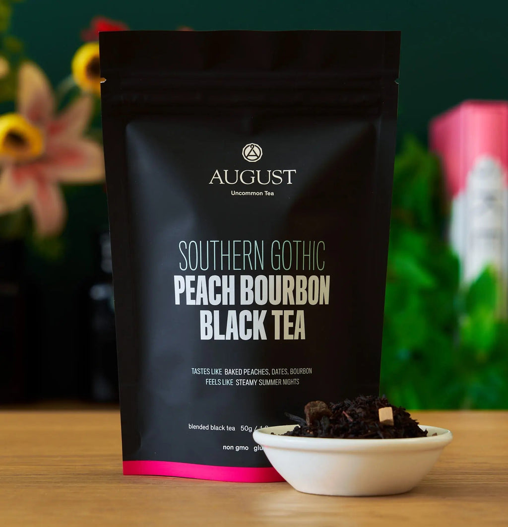 Southern Gothic - Peach Bourbon Black Tea - Whispered Echos