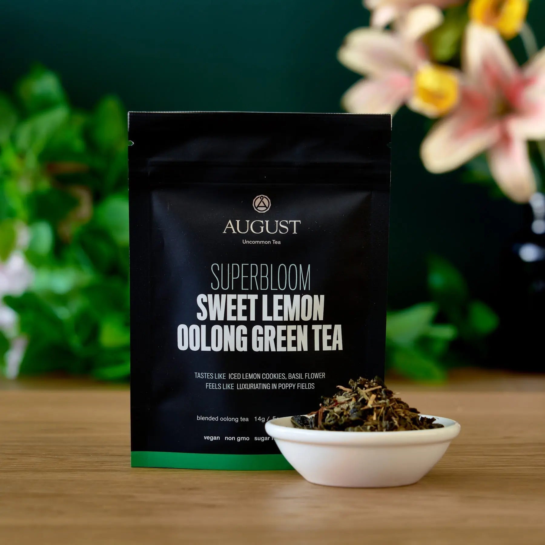 Superbloom - Sweet Lemon Oolong Green Tea - Whispered Echos