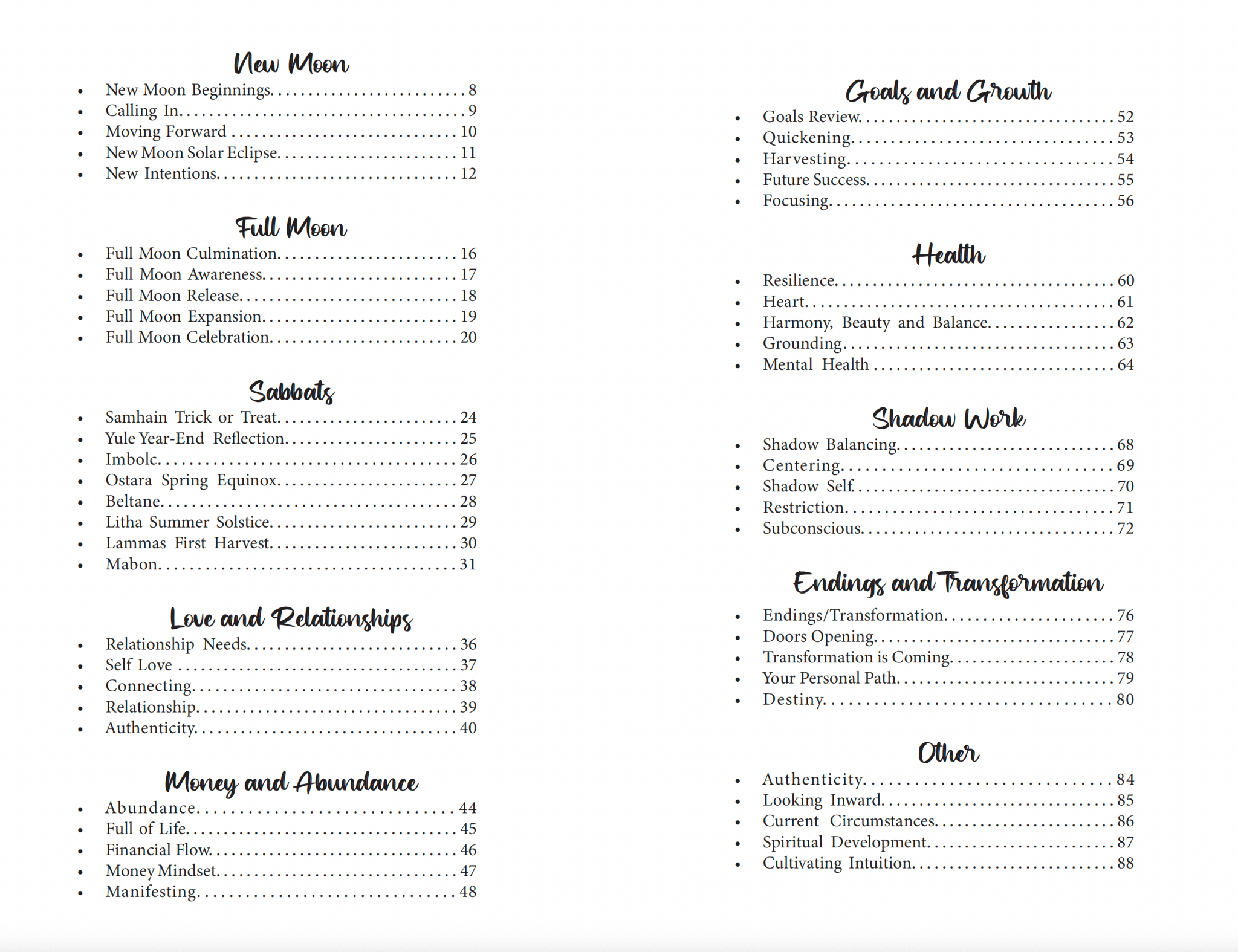 Tarot Spreads for All Occasions - Whispered Echos